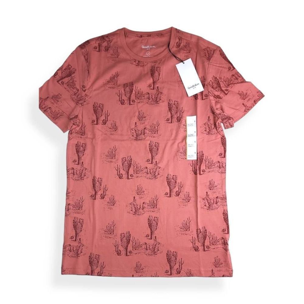 Goodfellow & Co. Faded Rose Cactus Tee XXL
